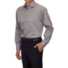 Calvin Klein Men's Ice Grey Non Iron Dobby