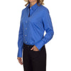 Calvin Klein Women's Blue Wave Non Iron Dobby