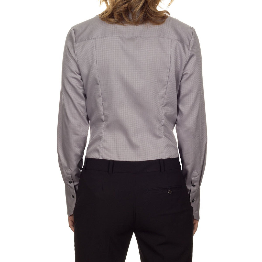 Calvin Klein Women's Ice Grey Non Iron Dobby
