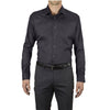 Calvin Klein Men's Carbon Non Iron Micro Pincord