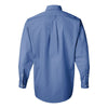 Van Heusen Men's Periwinkle Blue Silky Poplin Dress Shirt
