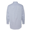Van Heusen Men's Grey Feather Stripe With Contrast Long Sleeve Shirt