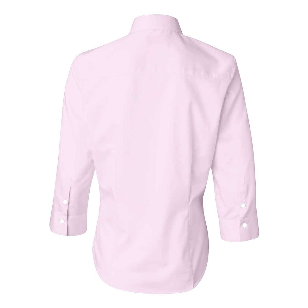 Van Heusen Women's Primrose 3/4 Sleeve Twil Dress Shirt