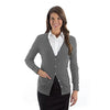 Van Heusen Women's Grey Long Sleeve Cardigan Sweater