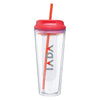 ETS Red Infuse Acrylic Tumbler 20 oz
