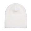 Yupoong White Knit Cap