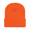 Yupoong Orange Cuffed Knit Cap