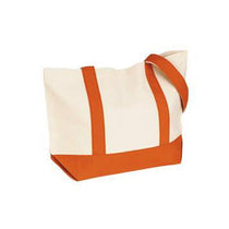 Norwood Orange Medium Snap Tote
