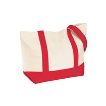 Norwood Red Medium Snap Tote