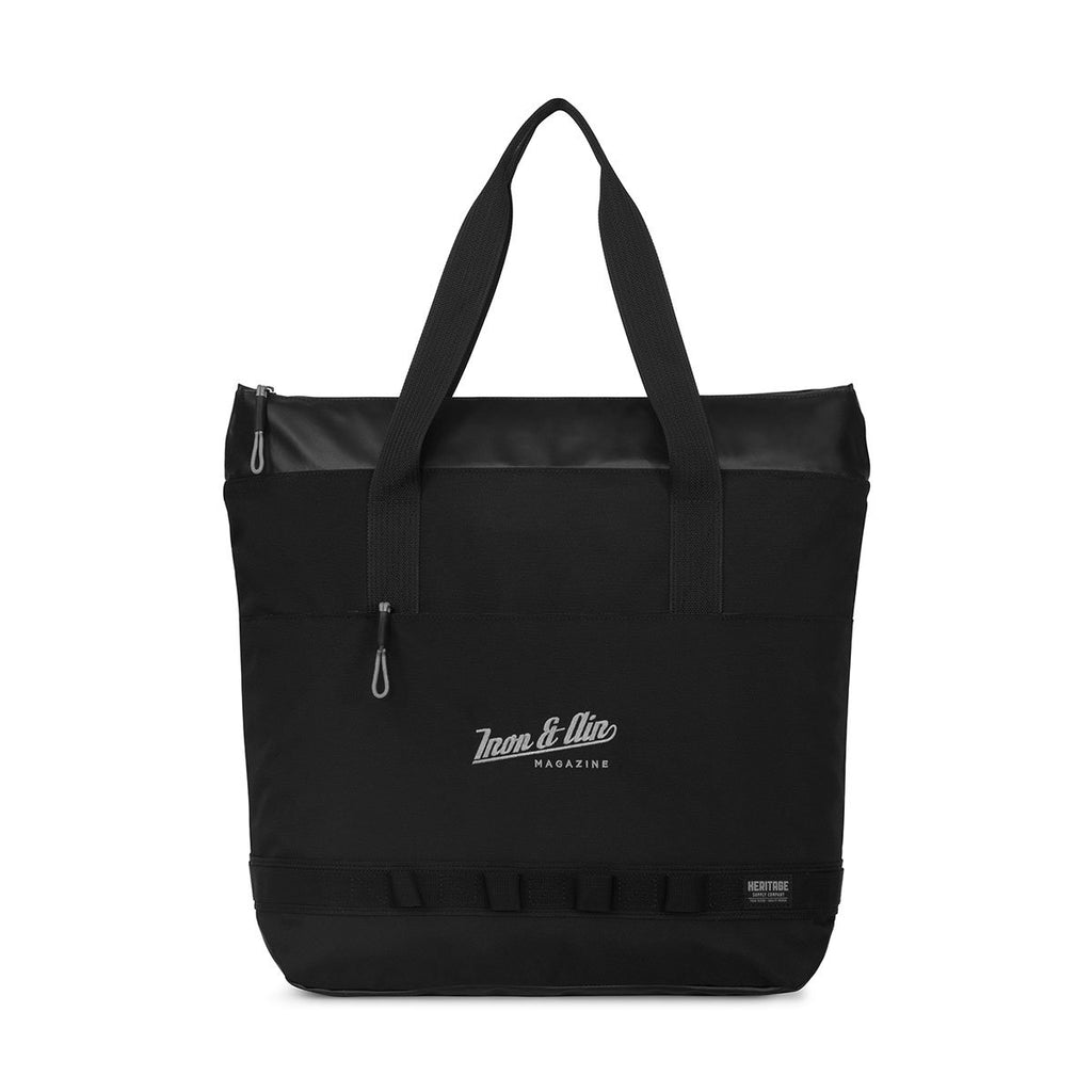 Heritage Supply Black Highline Computer Tote
