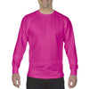 Comfort Colors Men's Neon Pink 9.5 oz. Crewneck Sweatshirt