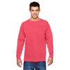 Comfort Colors Men's Neon Red Orange 9.5 oz. Crewneck Sweatshirt