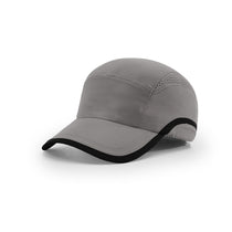 Richardson Charcoal/Black Lifestyle Active Laser Vented Running Cap