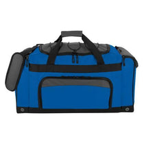 Norwood Blue Bungee Top Duffel
