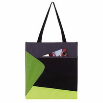 Good Value Black/Lime Color Pop Convention Tote