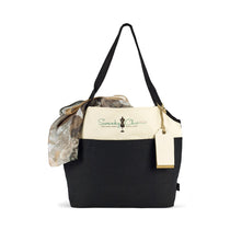 Gemline Black Tori Cotton Fashion Tote