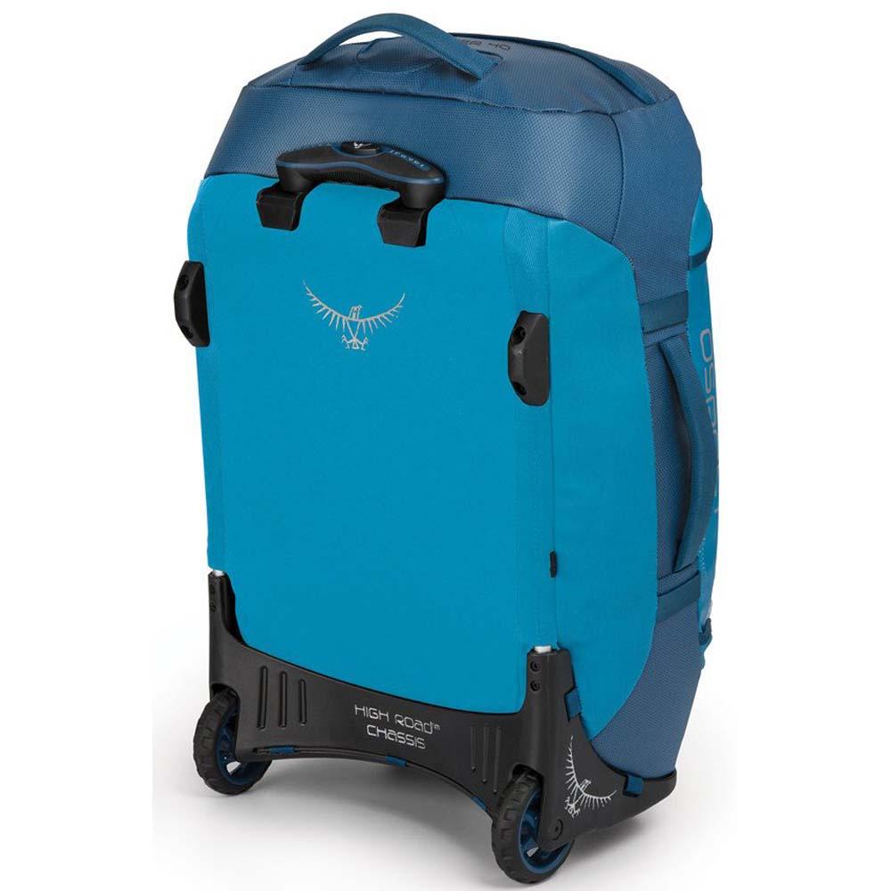 Osprey Kingfisher Blue Transporter Wheeled Duffel 40