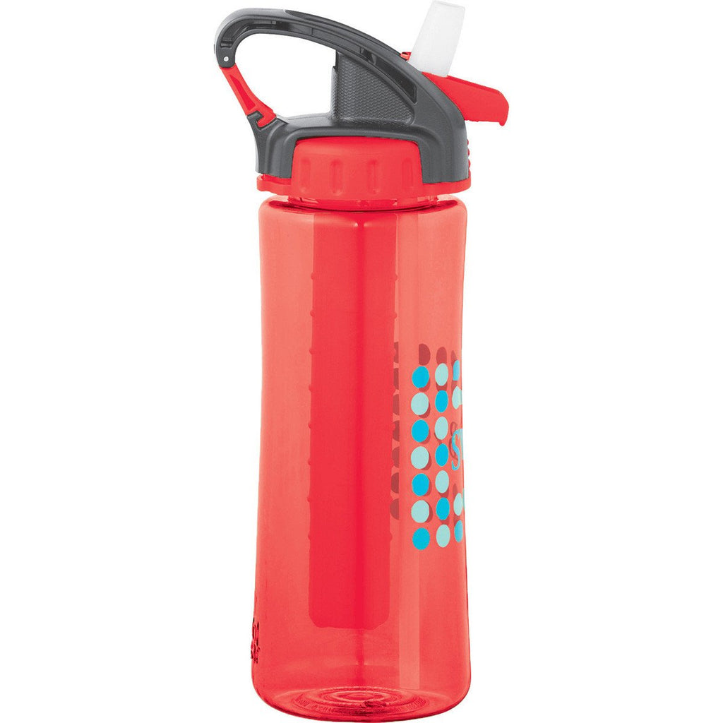 Cool Gear Red Chiller Stick Tritan Sport Bottle 22oz