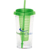 Cool Gear Green Sedici Fruit Infuser Tumbler 24oz