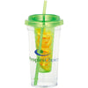 Cool Gear Green Sedici Fruit Infuser Tumbler 24oz