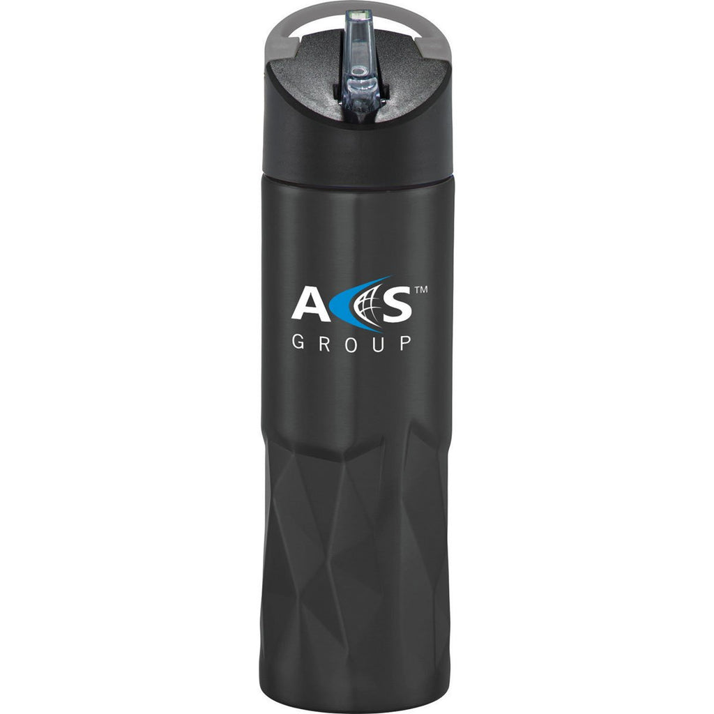 Leed's Graphite Geometric Stainless Bottle 30oz