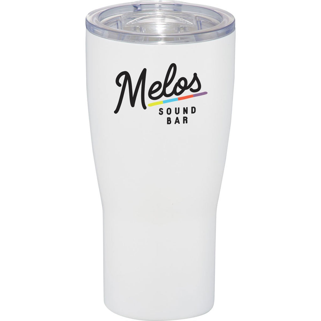 Leed's White Nordic Copper Vac Tumbler with Ceramic Lining 16oz
