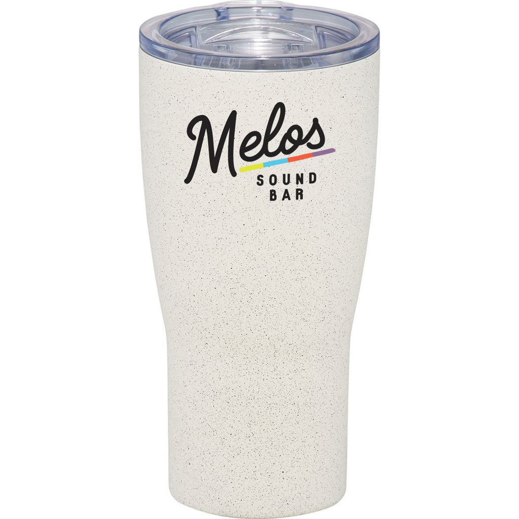 Leed's White Granite Nordic Copper Vac Tumbler with Ceramic Lining 16oz