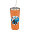 Leed's Orange Thor Copper Vacuum Insulated Tumbler 22oz