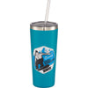 Leed's Turquoise Thor Copper Vacuum Insulated Tumbler 22oz