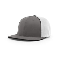 Richardson Charcoal/White/Black Mesh Back Pulse/Mesh R-Flex Cap