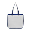 Gemline Royal Blue Sedona Laminated Shopper