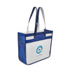 Gemline Royal Blue Sedona Laminated Shopper