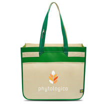 Gemline Green Sedona Laminated Shopper