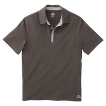 Roots73 Men's Black Smoke/Silver Stillwater Short Sleeve Polo