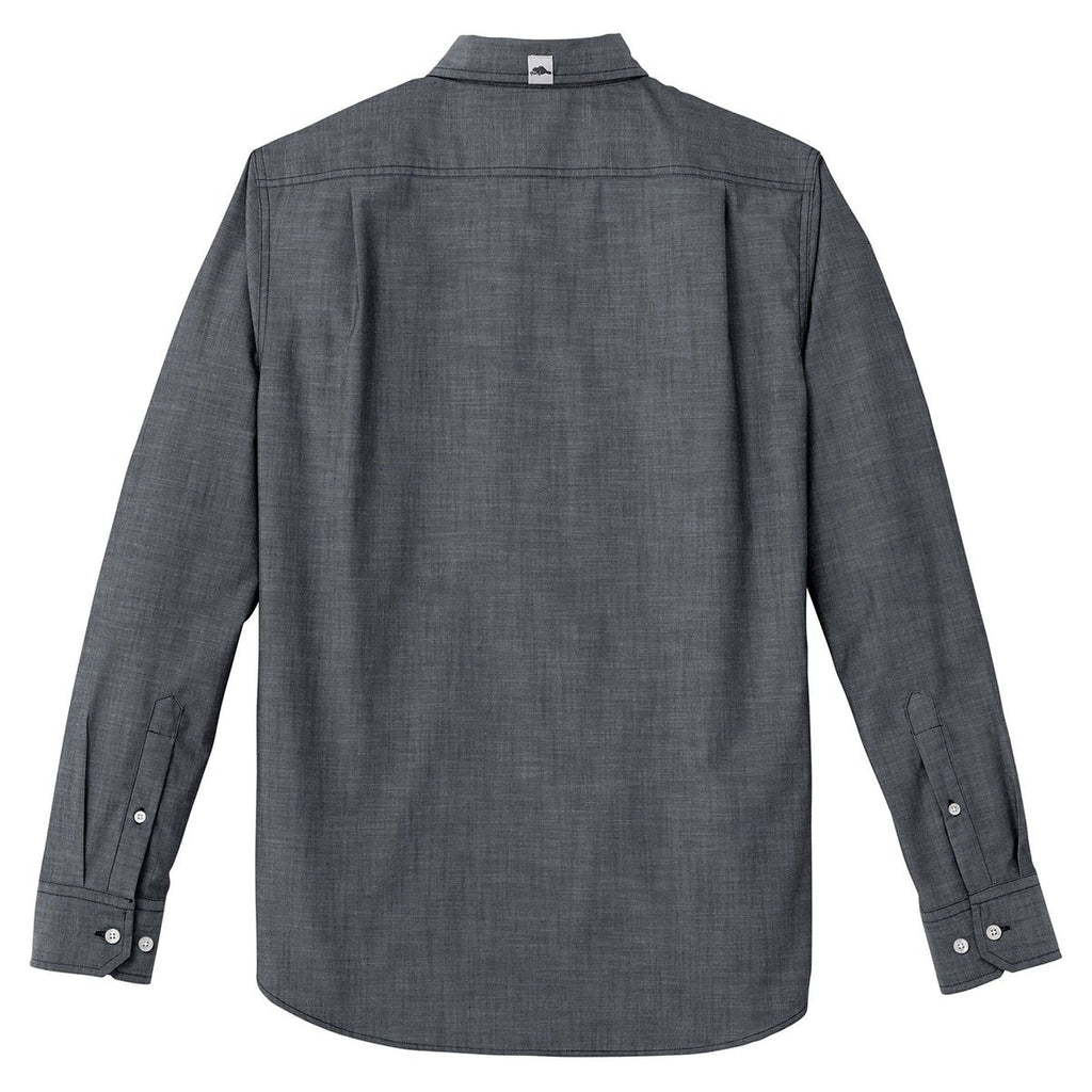 Roots73 Men's Black Dark Clearwater Long Sleeve Shirt