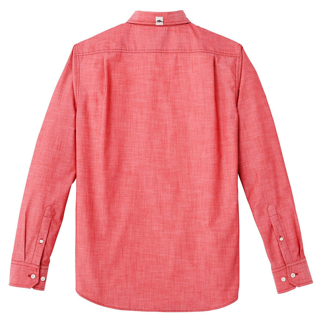 Roots73 Men's Cranberry Clearwater Long Sleeve Shirt