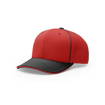 Richardson Red/Black On-Field Combination Pulse SportMesh R-Flex Cap