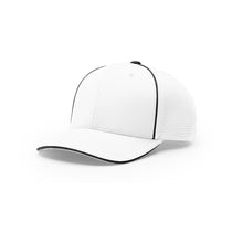 Richardson White/Black On-Field Contrasting Pulse SportMesh R-Flex Cap