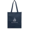 Gemline Navy Blue Gemline Laminated 100% Recycled Shopper