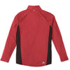 Roots73 Men's Dark Red Heather/Black Birchlake Tech Quarter Zip