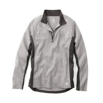 Roots73 Men's Medium Grey Mix/Black Birchlake Tech Quarter Zip