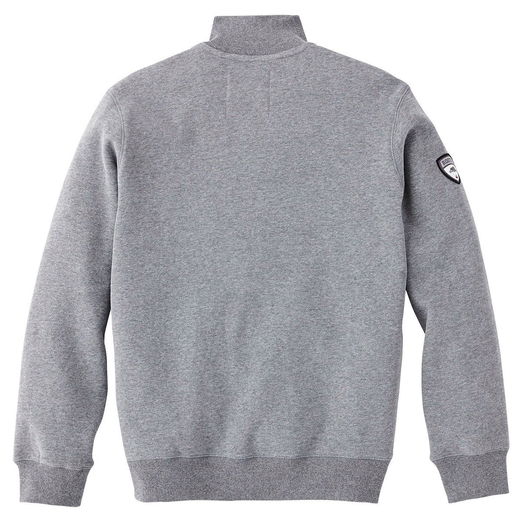 Roots73 Men's Charcoal Mix Pinehurst Fleece Full Zip