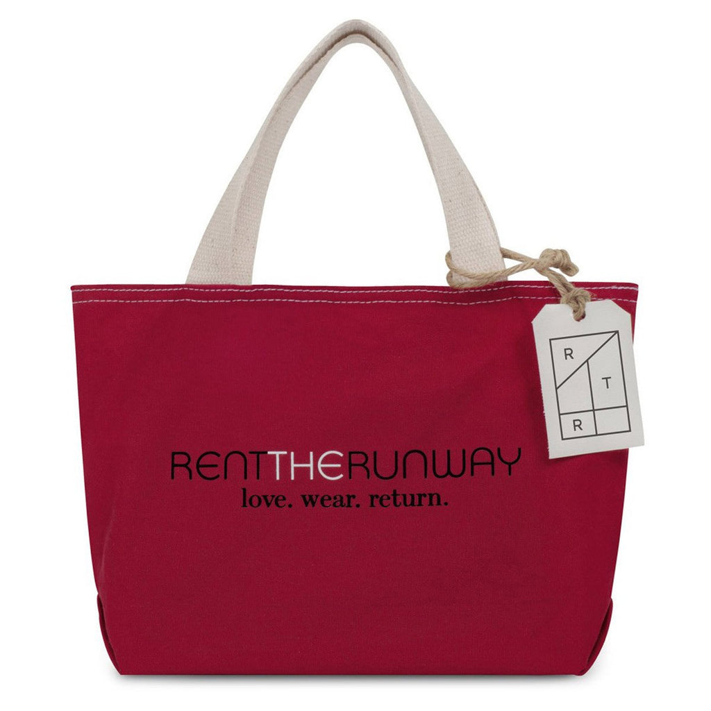 Gemline Red Cameron Cotton Mini Tote