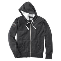 Roots73 Men's Black Smoke Heather Sandylake Full Zip Hoody