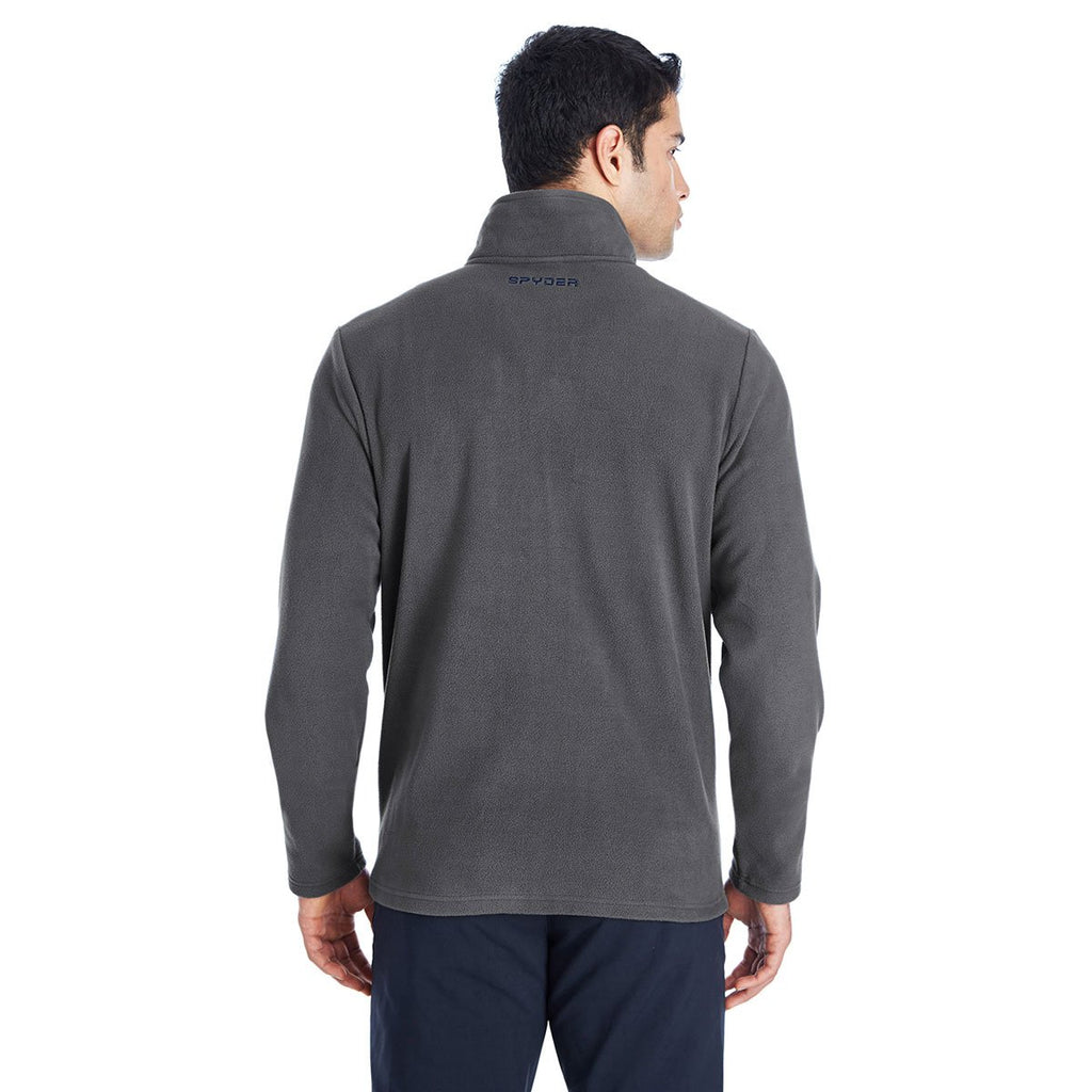 Spyder Men's Polar/Frontier Transport 1/4 Zip Fleece Pullover