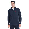 Spyder Men's Frontier/Red Transport 1/4 Zip Fleece Pullover