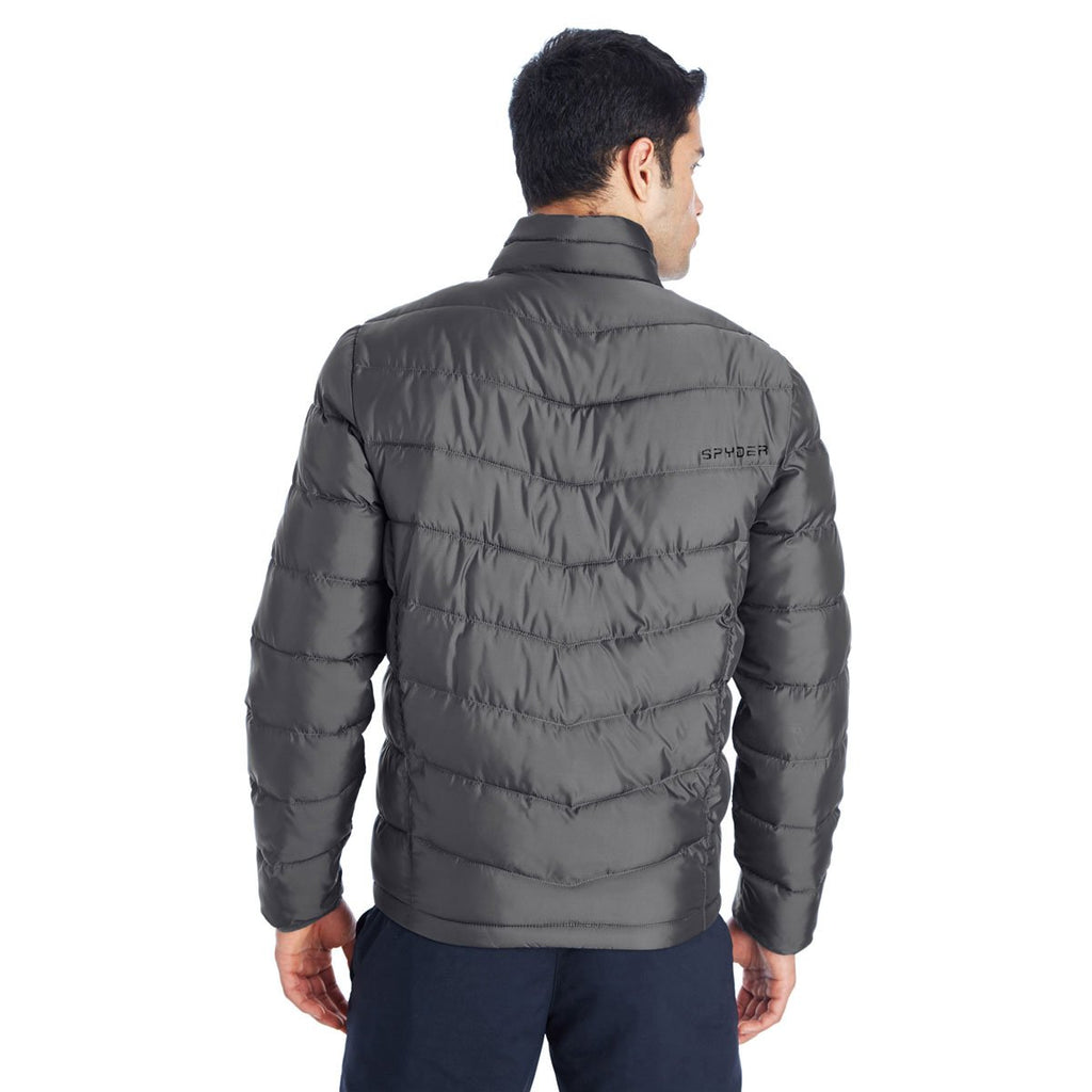 Spyder Men's Polar/Black Pelmo Synthetic Down Jacket