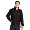 Spyder Men's Black/Red Pelmo Synthetic Down Jacket