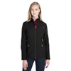 Spyder Women's Black/Red Transport Softshell Jacket