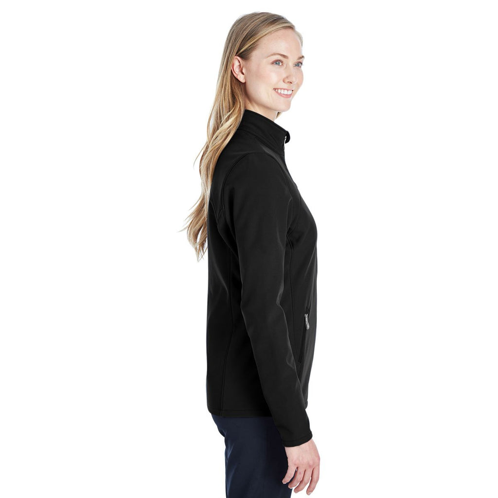 Spyder Women's Black/Red Transport Softshell Jacket